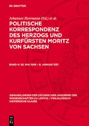 Cover von 26. Mai 1548 - 8. Januar 1551