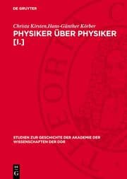 Cover von Physiker über Physiker [I.]