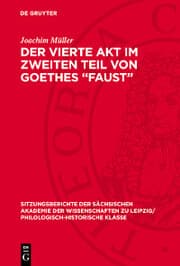 Cover von Der vierte Akt im zweiten Teil von Goethes 'Faust'