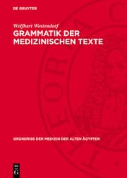 Cover von Grammatik der medizinischen Texte