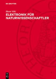 Cover von Elektronik für Naturwissenschaftler
