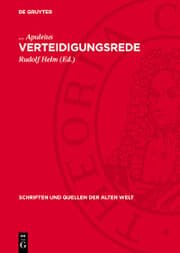 Cover von Verteidigungsrede