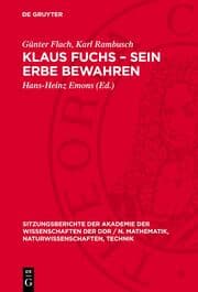 Cover von Klaus Fuchs - Sein Erbe bewahren