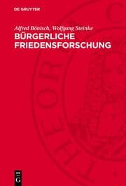 Cover von Bürgerliche Friedensforschung