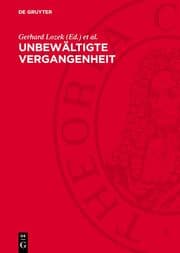 Cover von Unbewältigte Vergangenheit