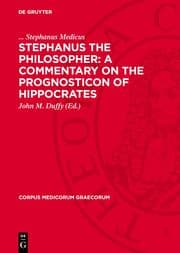 Cover von Stephanus the Philosopher: A Commentary on the Prognosticon of Hippocrates