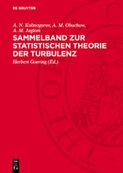 Cover von Sammelband zur statistischen Theorie der Turbulenz
