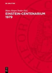 Cover von Einstein-Centenarium 1979