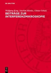 Cover von Beiträge zur Interferenzmikroskopie