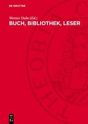 Cover von Buch, Bibliothek, Leser