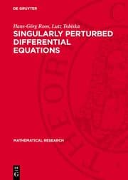 Cover von Singularly Perturbed Differential Equations