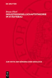 Cover von Industriegesellschaftstheorie im Städtebau