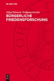 Cover von Bürgerliche Friedensforschung