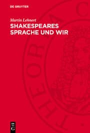 Cover von Shakespeares Sprache und wir