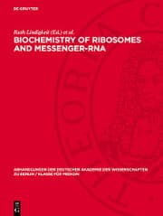 Cover von Biochemistry of Ribosomes and Messenger-RNA
