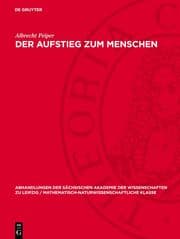 Cover von Der Aufstieg zum Menschen