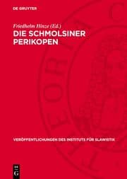 Cover von Die Schmolsiner Perikopen