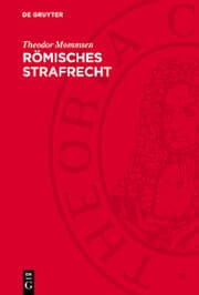 Cover von Römisches Strafrecht