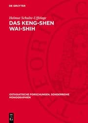 Cover von Das Keng-Shen Wai-Shih