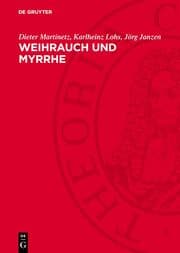 Cover von Weihrauch und Myrrhe