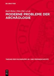 Cover von Moderne Probleme der Archäologie