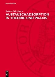 Cover von Austauschadsorption in Theorie und Praxis