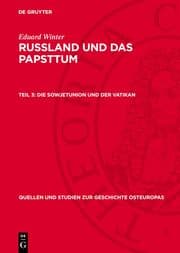 Cover von Die Sowjetunion und der Vatikan
