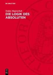 Cover von Die Logik des Absoluten