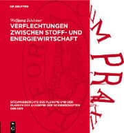 Cover von Verflechtungen zwischen Stoff- und Energiewirtschaft