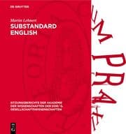 Cover von Substandard English