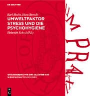 Cover von Umweltfaktor Stress und die Psychohygiene