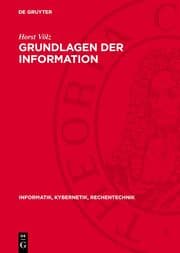 Cover von Grundlagen der Information