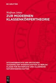 Cover von Zur modernen Klassenkörpertheorie