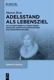 Cover von Adelsstand als Lebensziel