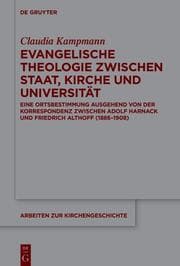 Cover von Evangelische Theologie zwischen Staat, Kirche und Universität