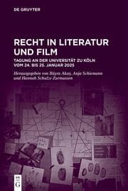 Cover von Recht in Literatur und Film