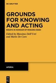 Cover von Grounds for Knowing and Acting