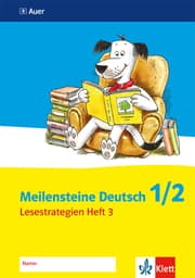 Cover von Meilensteine Deutsch 1/2. Lesestrategien - Längere und schwierige Texte - Ausgabe ab 2009