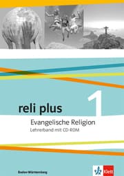 Cover von reli plus 1. Ausgabe Baden-Württemberg