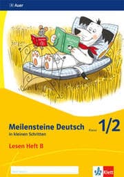 Cover von Meilensteine Deutsch in kleinen Schritten 1/2. Lesestrategien - Ausgabe ab 2017