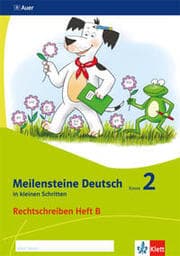 Cover von Meilensteine Deutsch in kleinen Schritten 2. Rechtschreiben - Ausgabe ab 2017