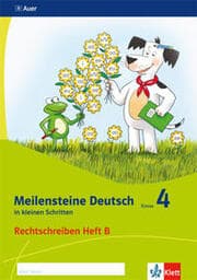 Cover von Meilensteine Deutsch in kleinen Schritten 4. Rechtschreiben - Ausgabe ab 2017