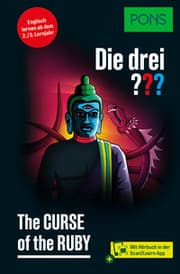Cover von PONS Die Drei ??? The Curse of the Ruby