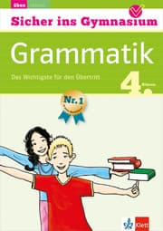Cover von Klett Sicher ins Gymnasium Grammatik 4. Klasse