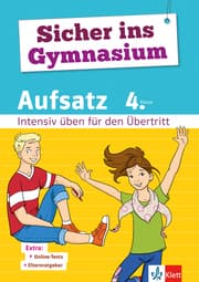 Cover von Klett Sicher ins Gymnasium Aufsatz 4. Klasse