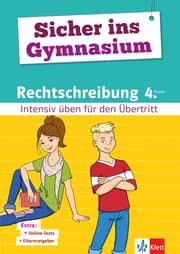 Cover von Klett Sicher ins Gymnasium Rechtschreibung 4. Klasse