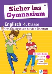 Cover von Klett Sicher ins Gymnasium Englisch 4. Klasse