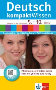 Cover von Klett kompaktWissen Deutsch Klasse 5-10