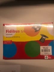 Cover von Fidibus Paket Grammatik