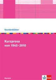 Cover von Kurzprosa von 1945-2010